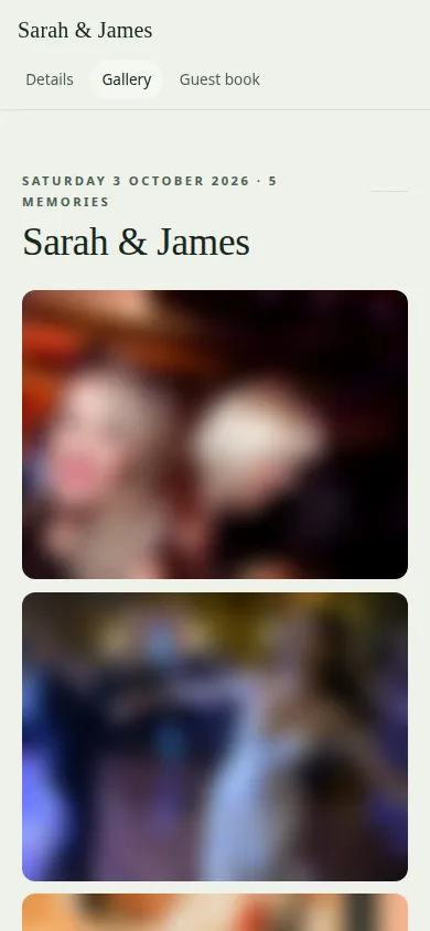 The same link becomes the album