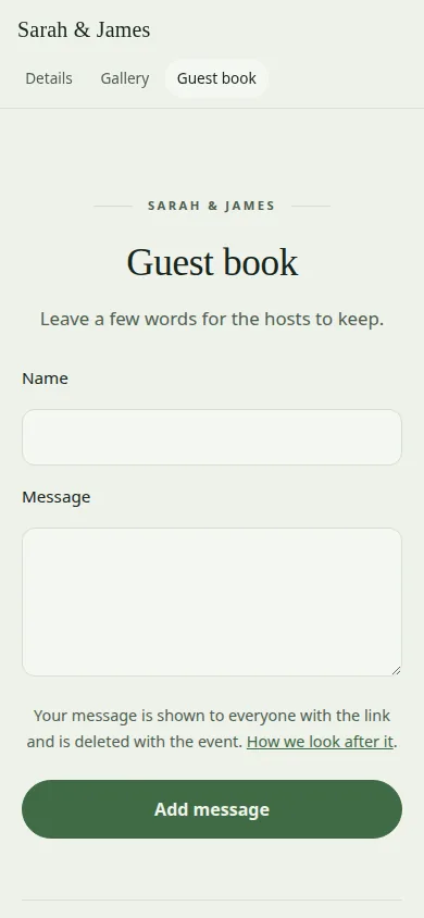 And the messages they left